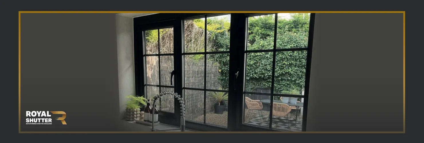 شبابيك الوميتال مودرن