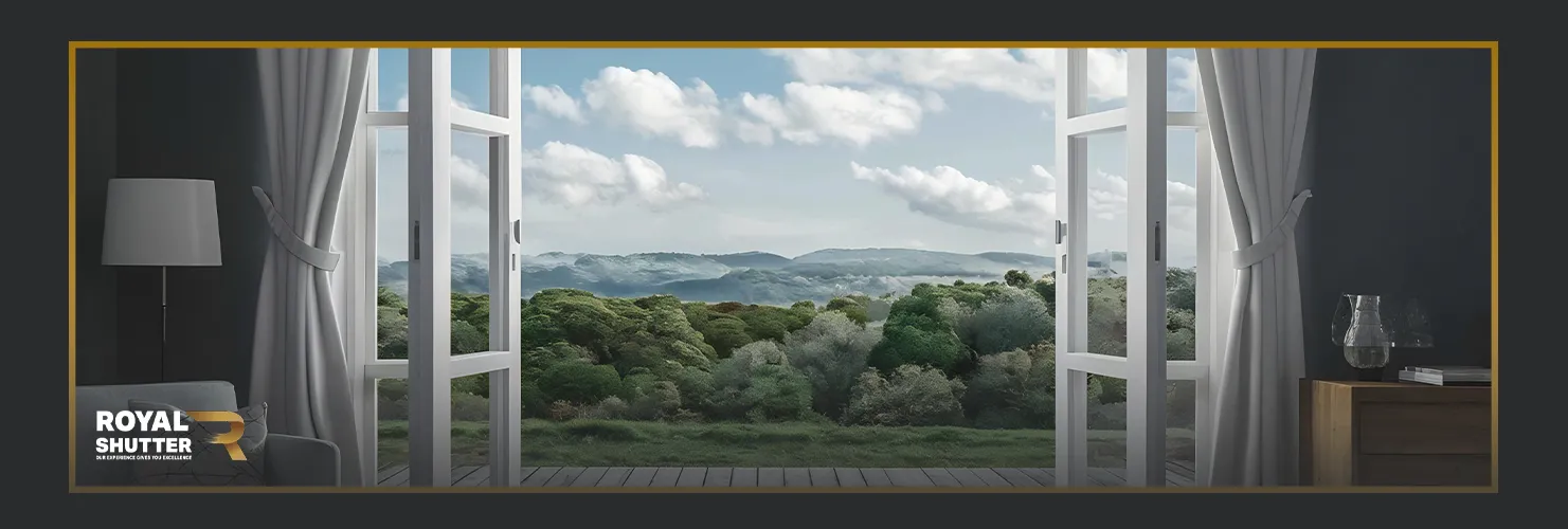 شباك مفصلى قلاب