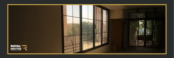 شبابيك الوميتال مودرن